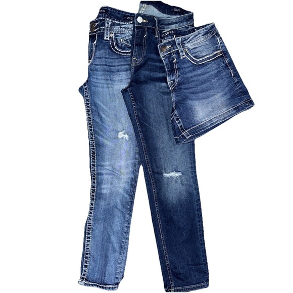 Vigoss Denim - Vigoss Jeans And Shorts  Size 25,28 & 6